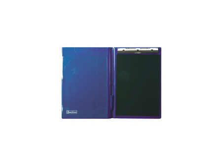 AVERY Zweckform Porte-bloc double, A4, film PVC, bleu