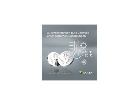 VARTA Pile bouton au lithium 'COIN', CR3032, 3 V