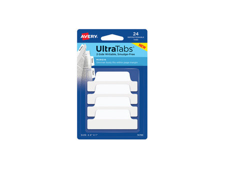 AVERY Zweckform Onglet adhésif UltraTabs classique