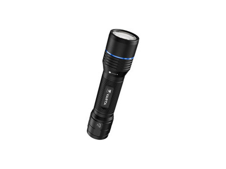 VARTA Lampe de poche premium 'NIGHT CUTTER PRO F20R', noir