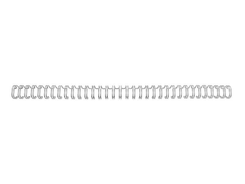 GBC Peigne à relier métal WireBind 8,0 mm, A5, 24 boucles
