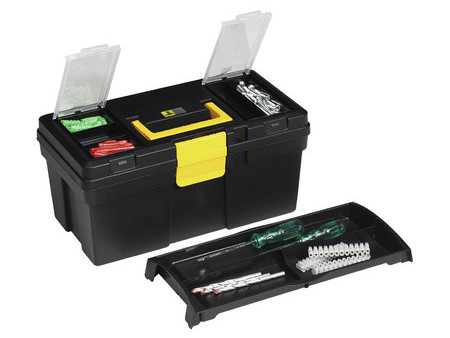 allit Boîte à outils McPlus Promo 16, PP, noir/jaune