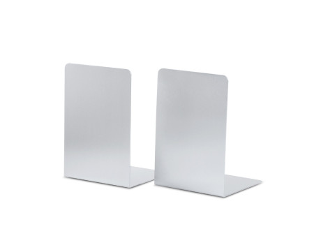 MAUL Serre-livres, en aluminium, (L)120 x (P)120 x (H)175 mm