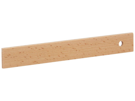 M+R Règle en bois, 170 mm, hêtre, avec insert métallique