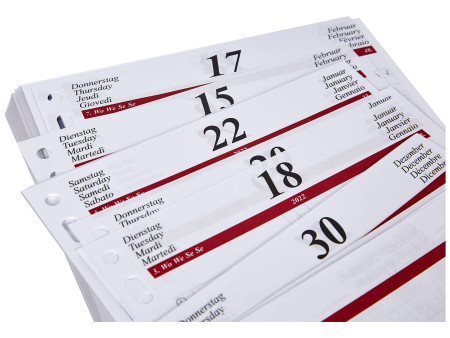 rido idé Calendrier pour agenda 'Calendrier journalier' 2026