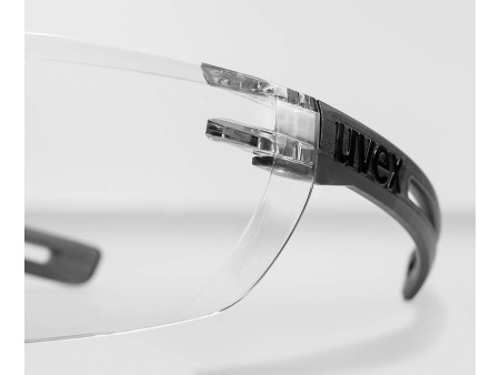 uvex Lunettes de protection x-fit, verres : transparent
