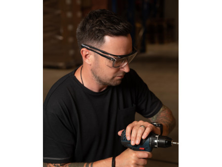 uvex Surlunettes super f OTG, teinte des verres: transparent