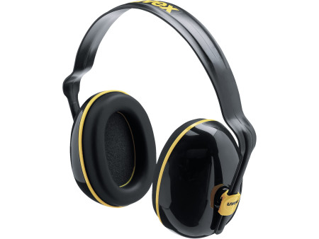 uvex Coquille anti-bruit K200, noir / ocre