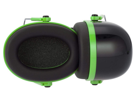 uvex Coquille anti-bruit K1, noir / vert