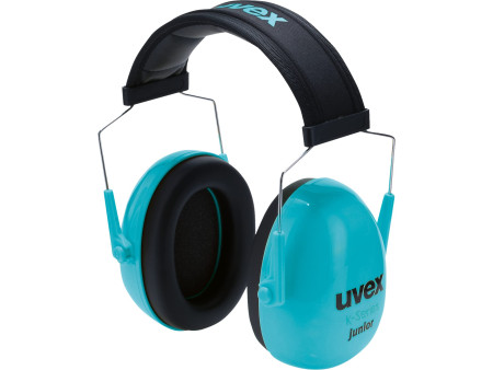 uvex Coquilles anti-bruit K Junior, bleu / noir