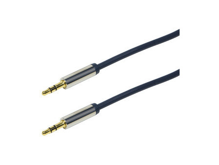 LogiLink Câble audio, 2 x jack mâle 3,5 mm, 1,5 m