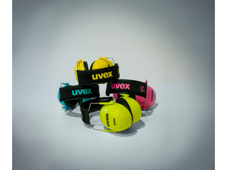 uvex Coquilles anti-bruit K Junior, bleu / noir