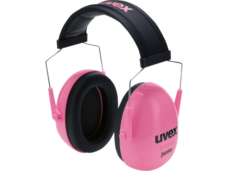 uvex Coquilles anti-bruit K Junior, rose / noir