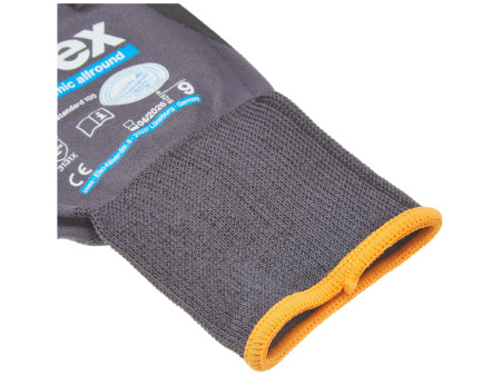 uvex Gants de travail phynomic allround, T. 09