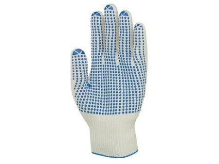 uvex Gants de travail unigrip 6620, T. 07, blanc/bleu