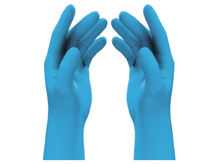 uvex Gant de protection à usage unique u-fit, taille S, bleu