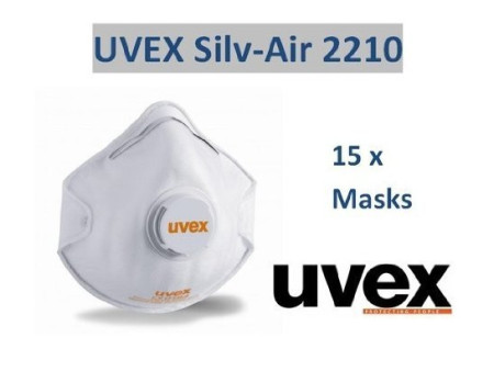 uvex Masque coque respiratoire silv-Air Classic 2210, FFP2