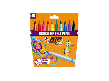 BIC KIDS Feutre Visaquarelle, étui en carton de 10