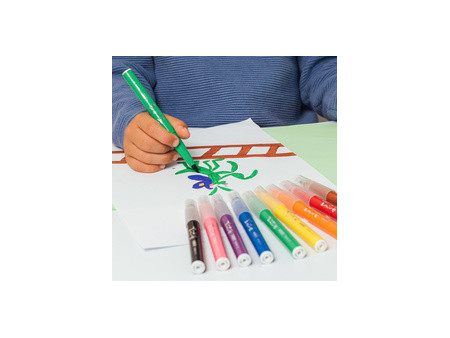 BIC KIDS Feutre Visaquarelle, étui en carton de 10