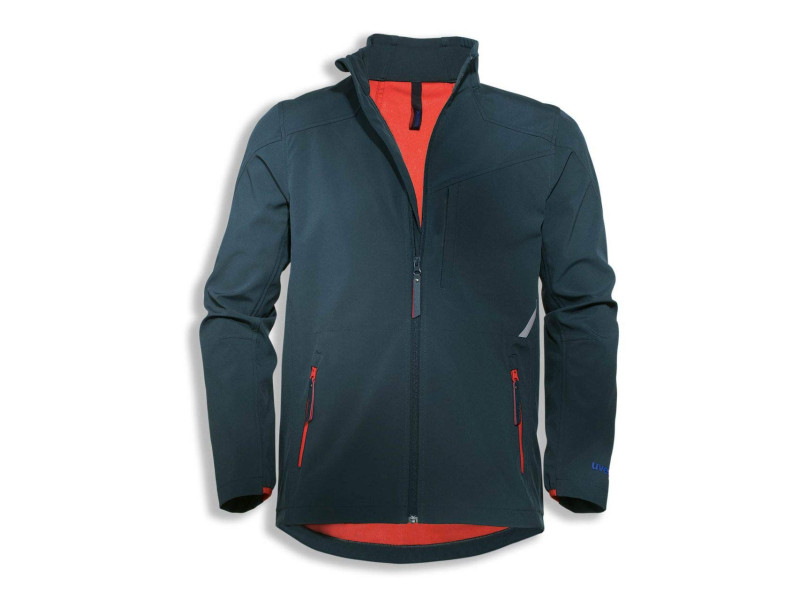 uvex Veste Softshell suXXeed, L, bleu nuit