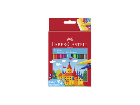 FABER-CASTELL Feutre CASTLE, étui carton de 36