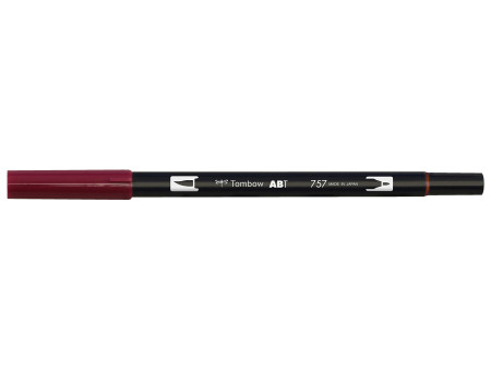 Tombow Feutre double pointe 'DUAL BRUSH PEN ABT', port red