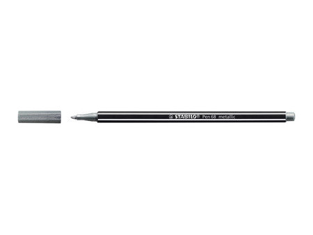 STABILO Stylo feutre Pen 68 metallic, lilas métallisé