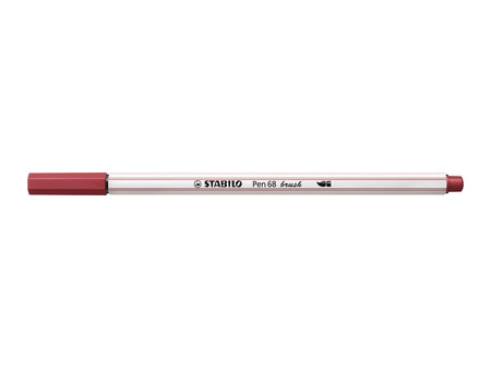 STABILO Feutre pinceau Pen 68 brush, rouge terracotta