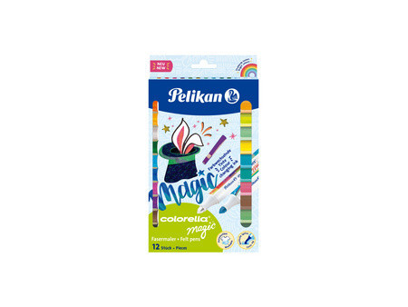 Pelikan Feutres colorella magic, étui en carton de 12