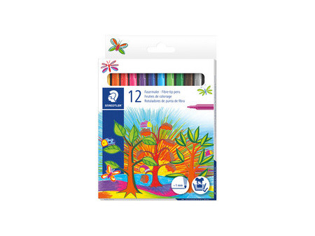 STAEDTLER Feutre de coloriage Noris, étui en carton 12