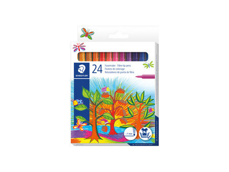 STAEDTLER Feutre de coloriage Noris, étui en carton 12