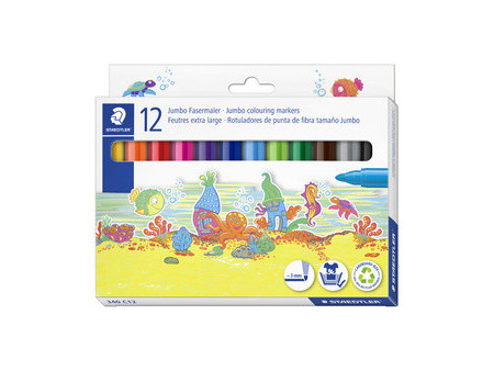 STAEDTLER Feutre Noris jumbo, étui carton de 12