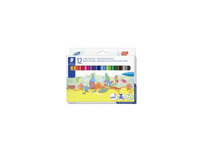 STAEDTLER Feutre Noris jumbo, étui carton de 12