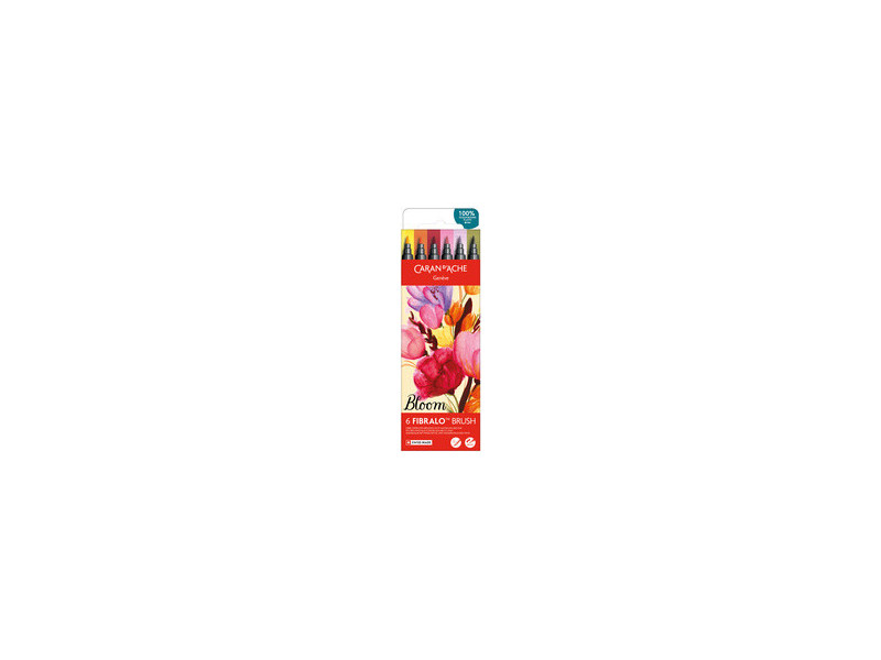 CARAN D'ACHE Feutre FIBRALO Brush MANGA, set de 6