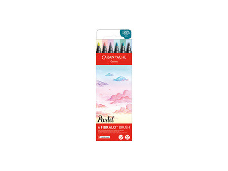CARAN D'ACHE Feutre FIBRALO Brush MANGA, set de 6