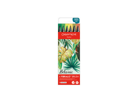 CARAN D'ACHE Feutre FIBRALO Brush PORTRAIT, set de 6