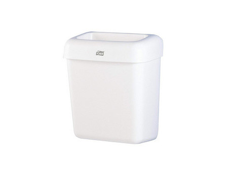 TORK Poubelle, plastique, 20 litres, blanc