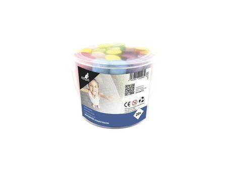 kangaro Craie de trottoir, dans un seau en plastique