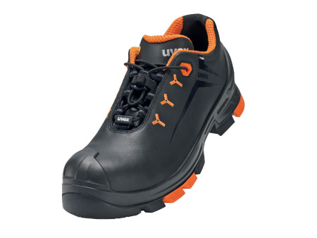 uvex 2 Chaussures basses S3 SRC, T. 46, noir/orange