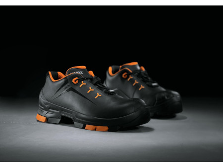 uvex 2 Chaussures basses S3 SRC, T. 46, noir/orange