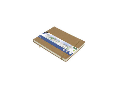 kangaro Cahier de croquis, 160 pages, A5 paysage, taupe