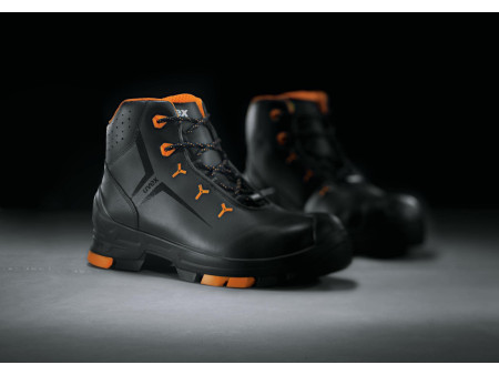 uvex 2 Chaussures montantes S3 SRC, T. 42, noir/orange