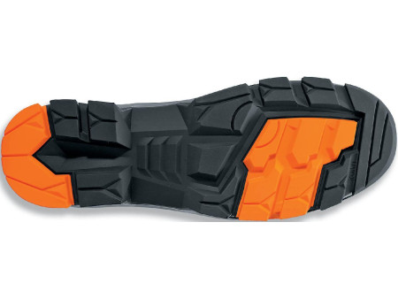 uvex 2 Chaussures montantes S3 SRC, T. 46, noir/orange