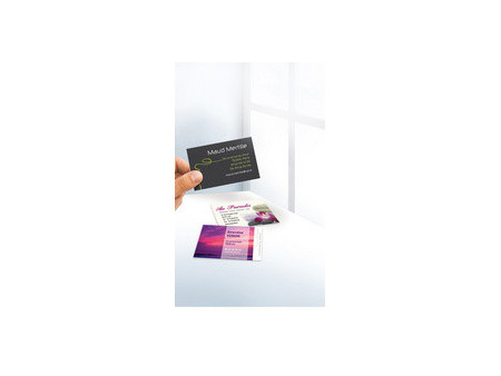 AVERY Cartes de visite Quick&Clean, 185 g/m2, blanc mat