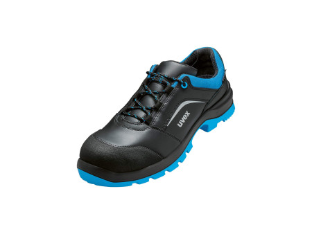 uvex 2 xenova Chaussures basses S3 SRC, T. 45, noir/bleu