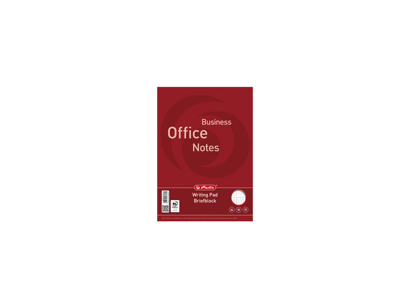 herlitz Bloc de correspondance 'Business Office notes' A4,