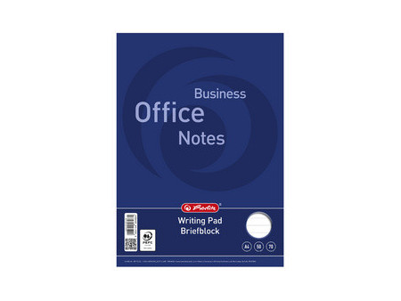herlitz Bloc de correspondance 'Business Office notes' A4,
