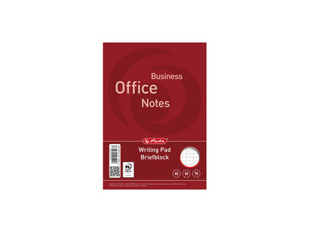 herlitz Papier à lettre 'Business Office Notes' format A5,