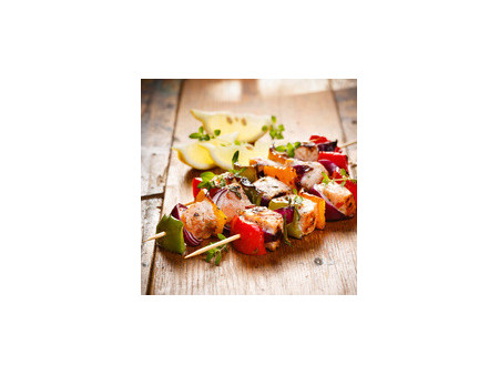 NATURE Star Pique à brochette, en bois, longueur: 250 mm