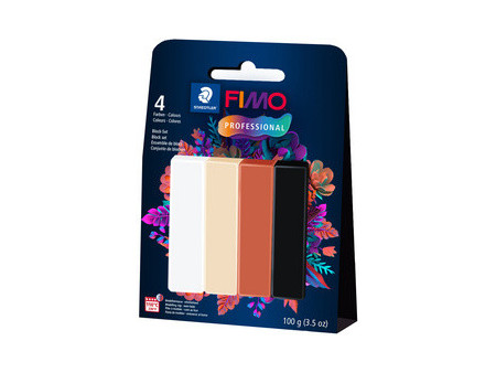 FIMO PROFESSIONAL Set de pâte à modeler 'Natural Colours'